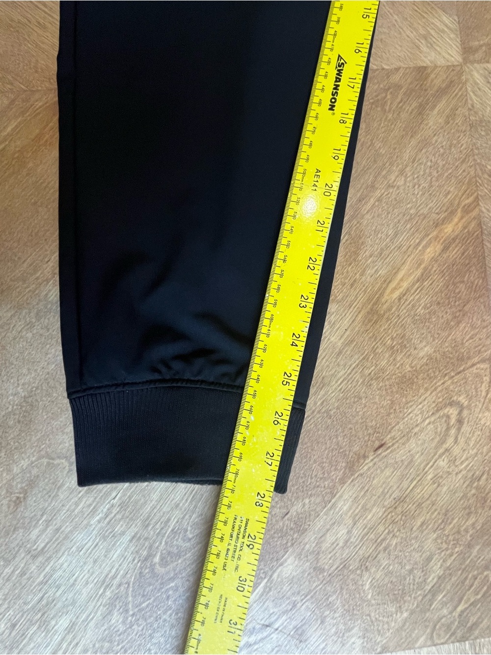 π€ Old Navy Black Slim Jogger Menβs L | Zip Pocket | Ribbed Cuff | Clean - Picture 10 of 11